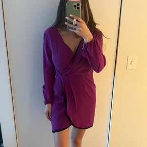 Lavender Brown | Longe sleeve mini